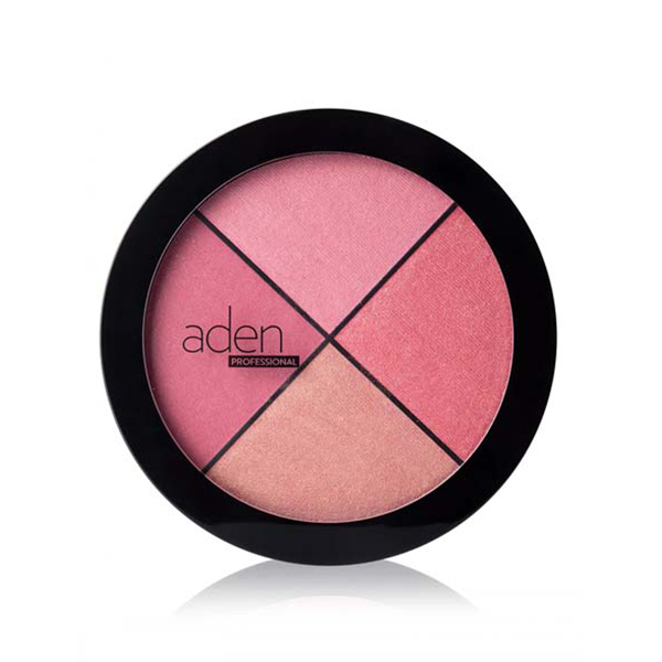 پالت رژگونه ۴ رنگ ادن