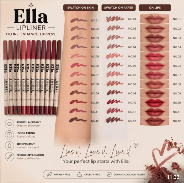 مداد لب  اِلا Ella